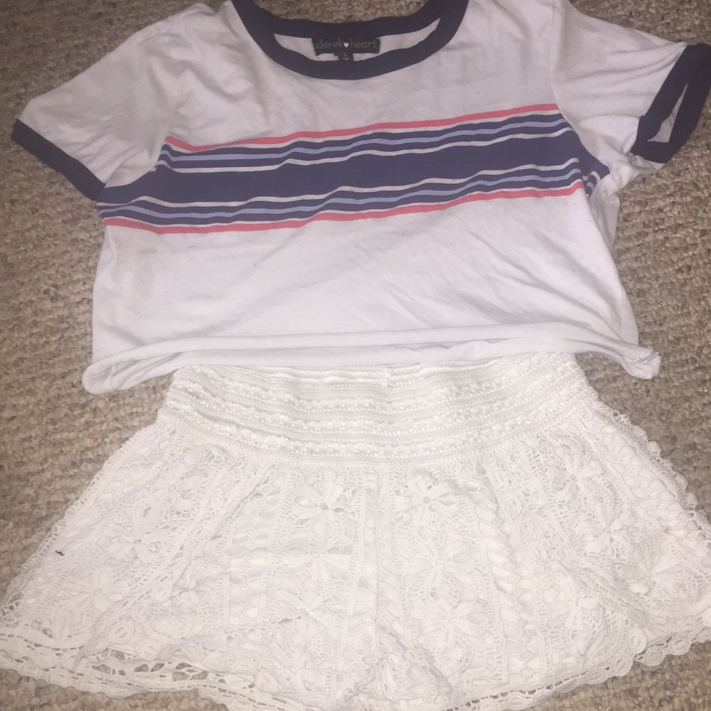 Shorts/Crop top
